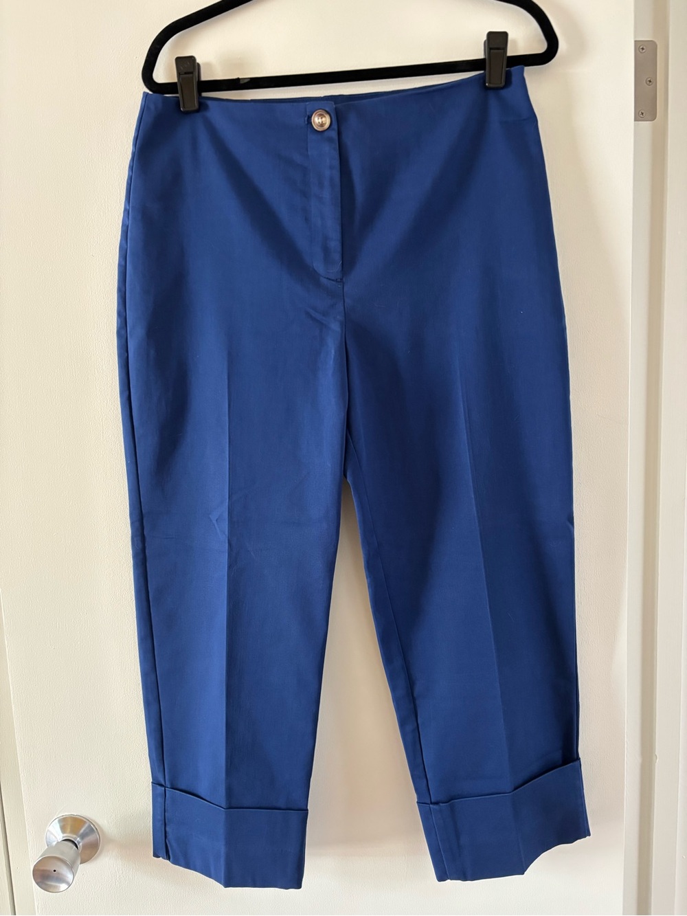 Chico's Royal Blue Cropped Tailored Pants